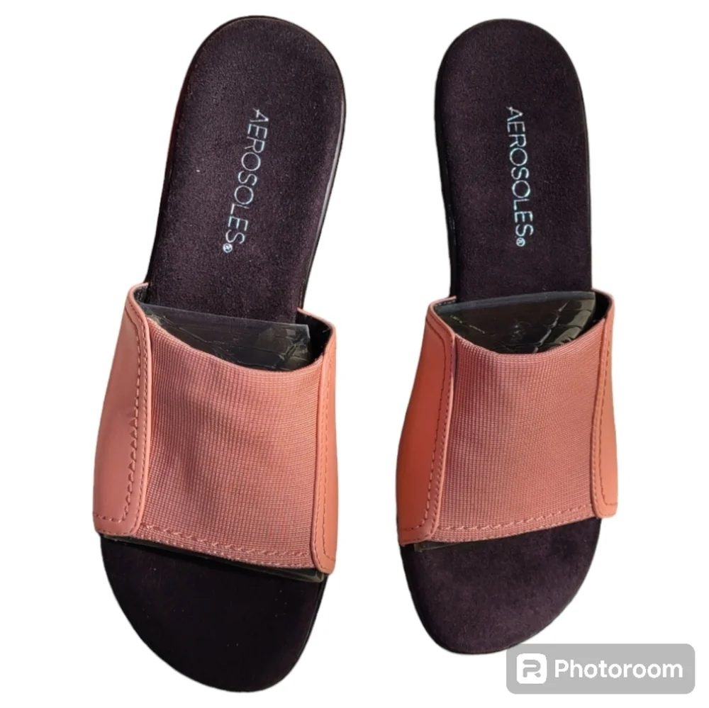 Aerosoles massive‎ pink stretch 7.5 new in box